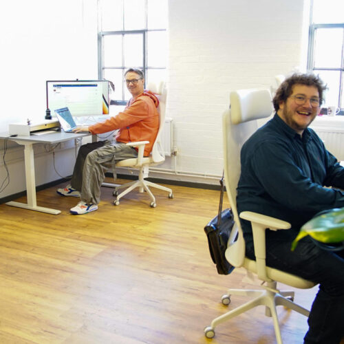 Worktribe in their tenant space at Antenna, Nottingham.